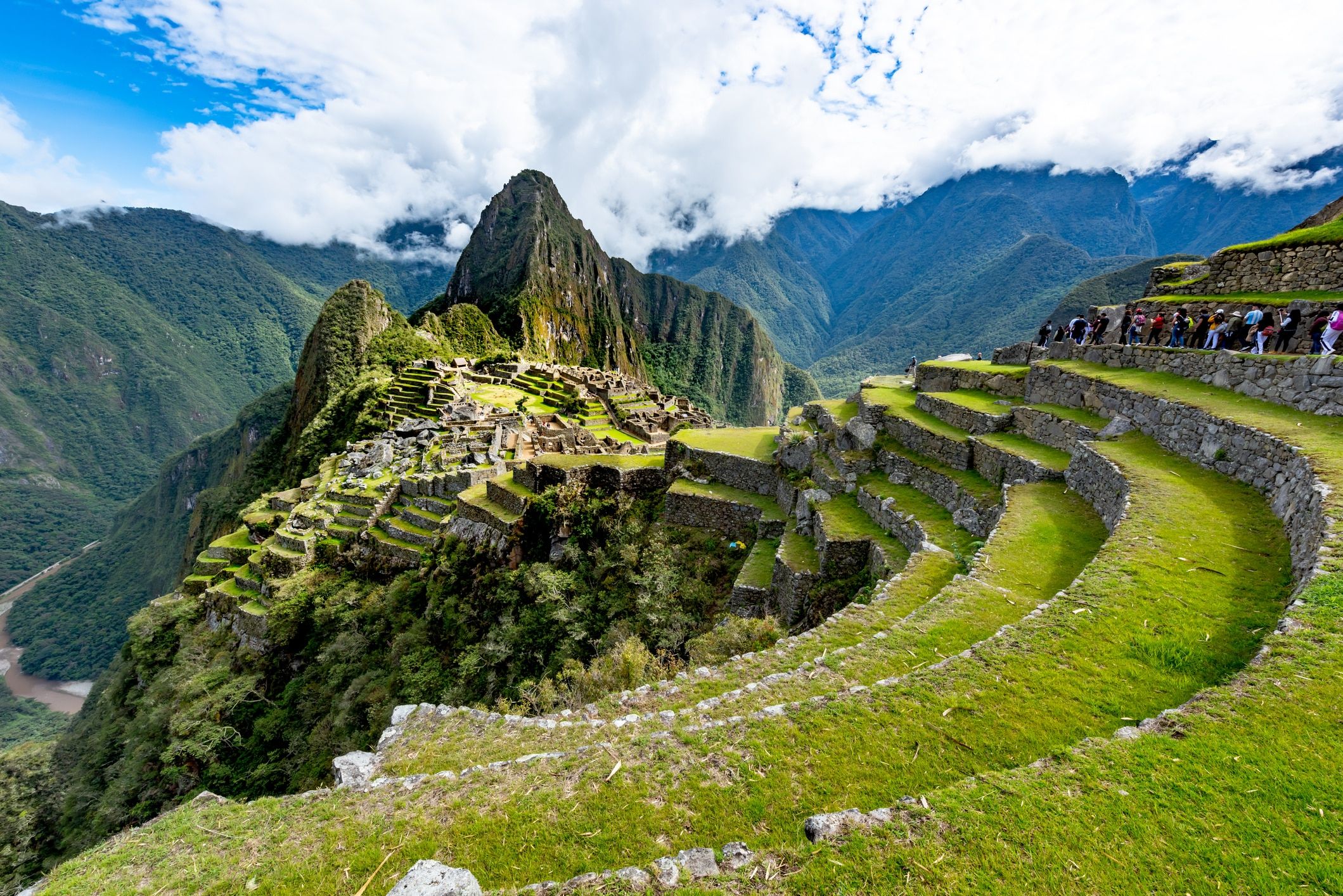 Il cammino Inca verso Machu Picchu